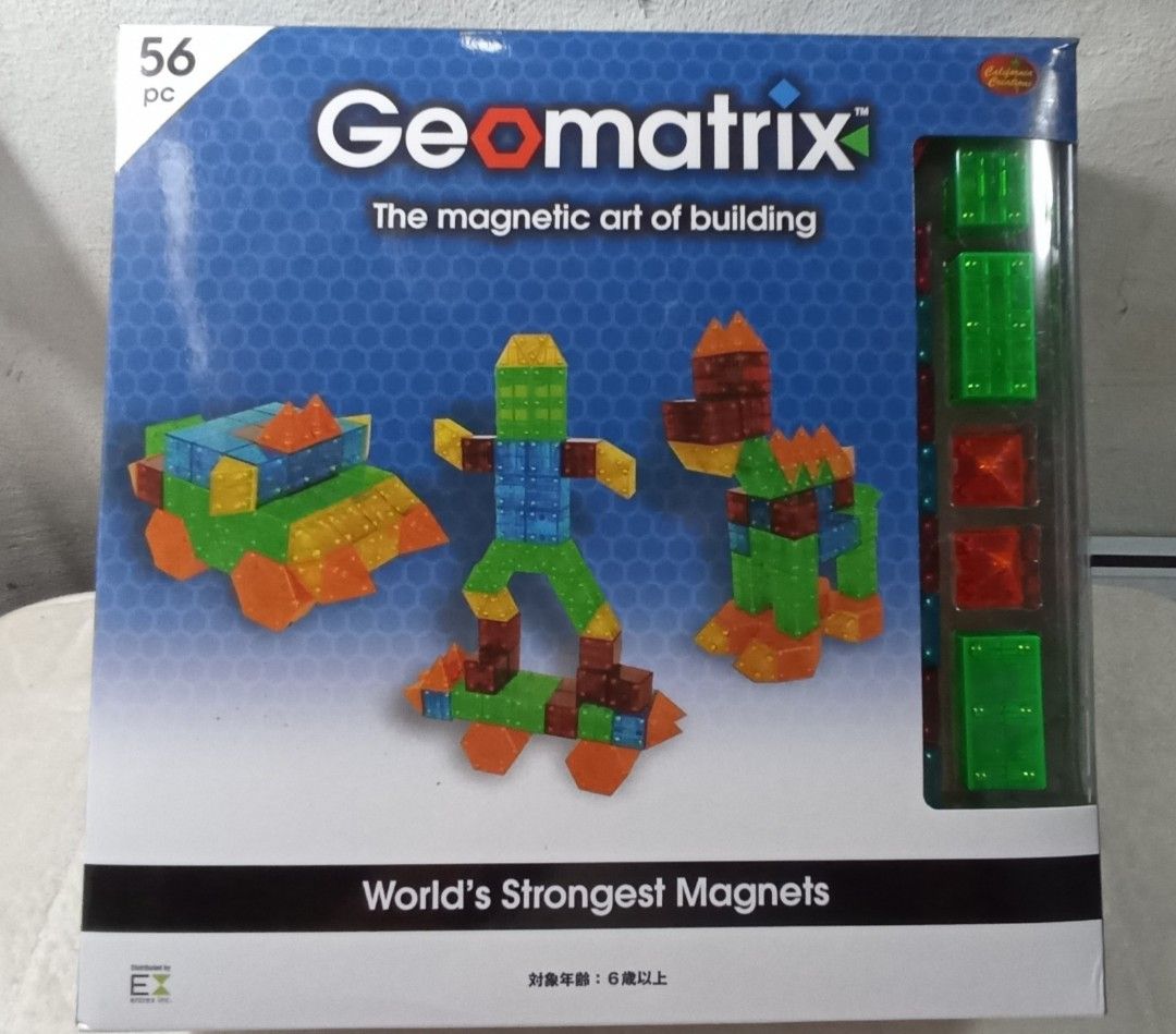 Geomatrix magnetic building blocks outlet