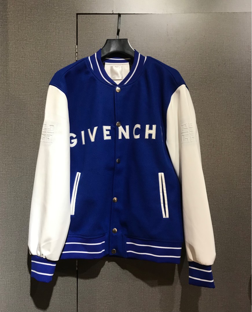 Givenchy Varsity Jacket, Fesyen Pria, Pakaian , Baju Luaran di Carousell