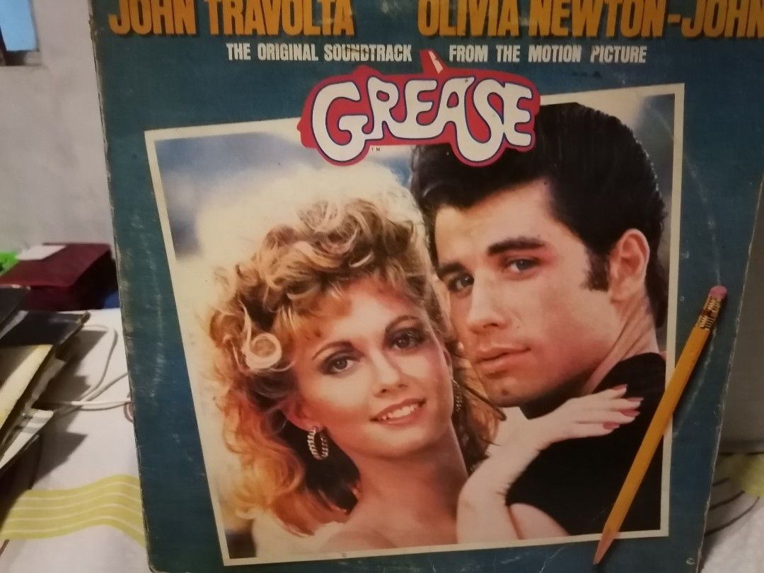 GREASE DOUBLE ALBUM VINYL 1978 on Carousell