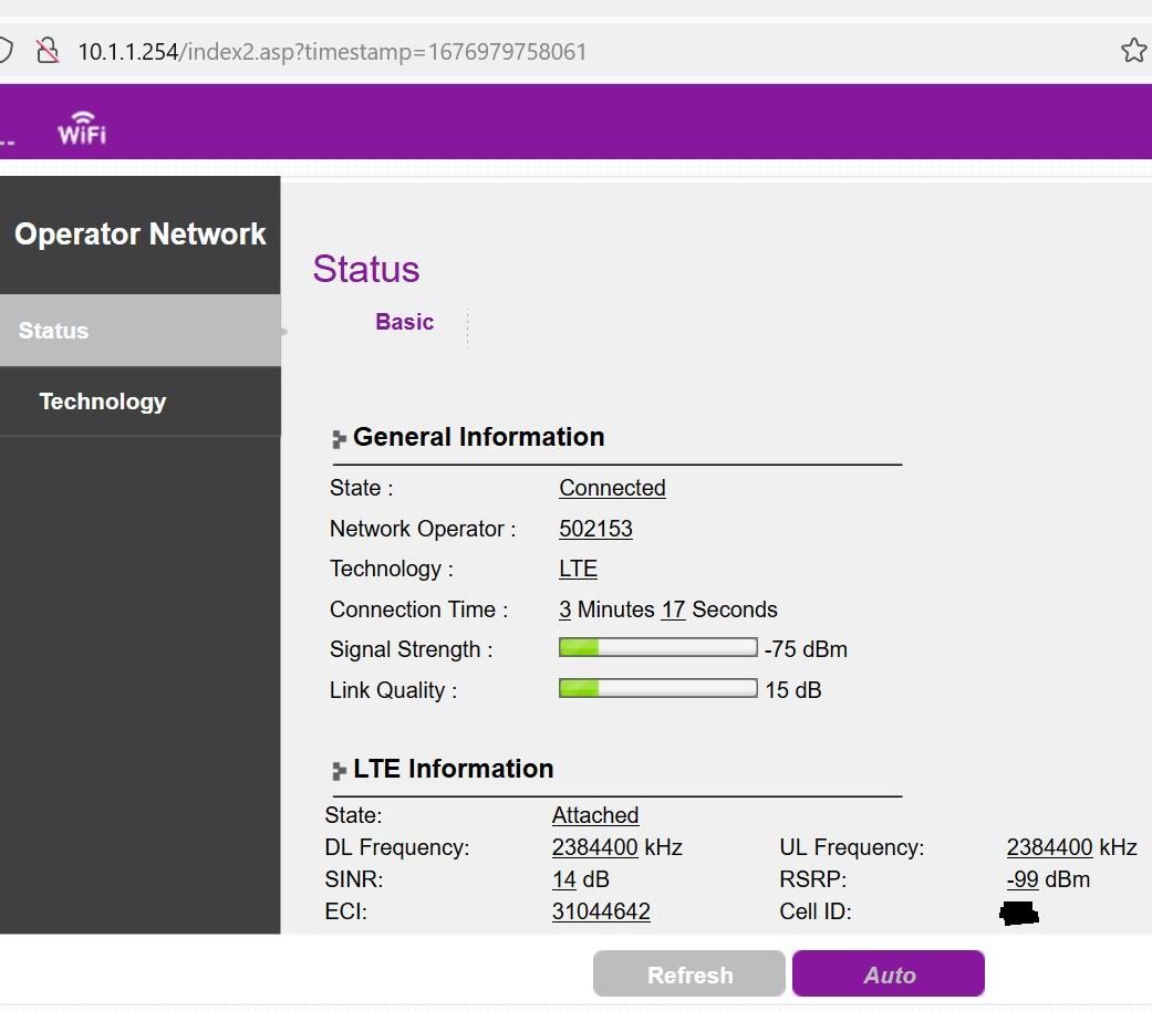 Greenpacket DX825 4G modem router for Unifi Air Mobile, Computers