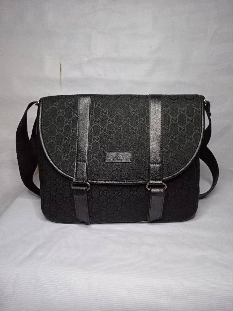 Gucci Monogram Messenger Bag