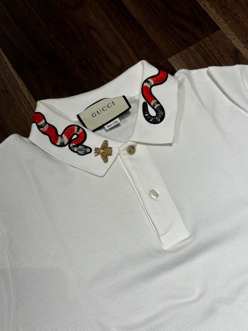 Gucci polo kingsnake new arrivals