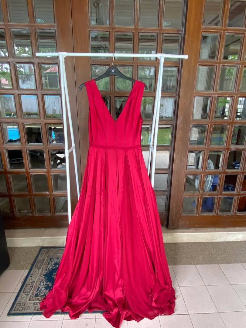 Halston heritage clearance red dress