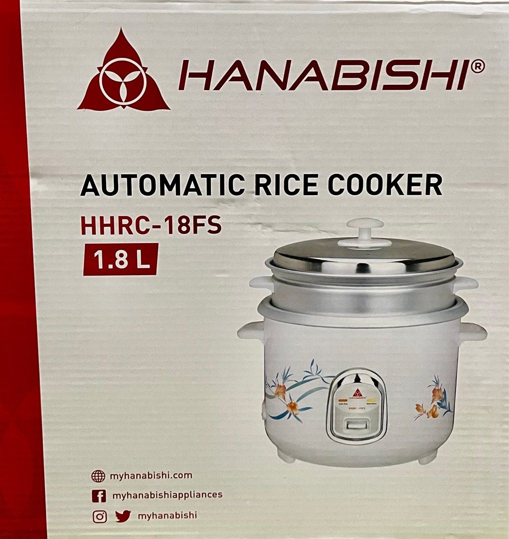 Hanabishi Automatic Rice Cooker Two Layers on Carousell