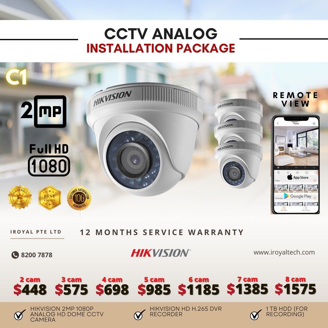 Hikvision analog camera setup sales