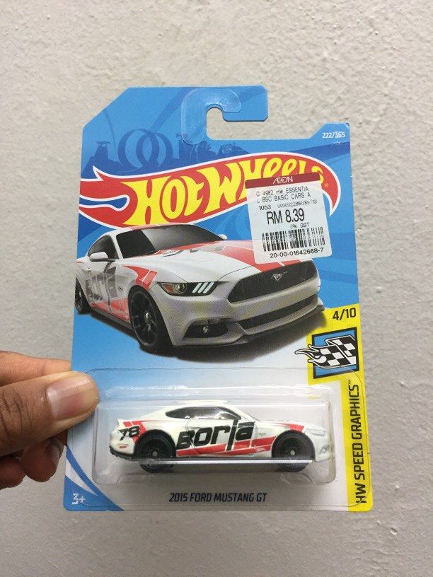 Ford mustang gt 2015 hot wheels deals