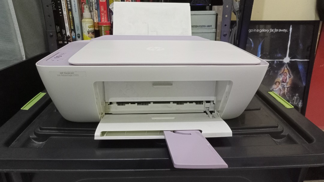 HP DeskJet Ink Advantage 2300 All-in-One Printer, Computers & Tech ...