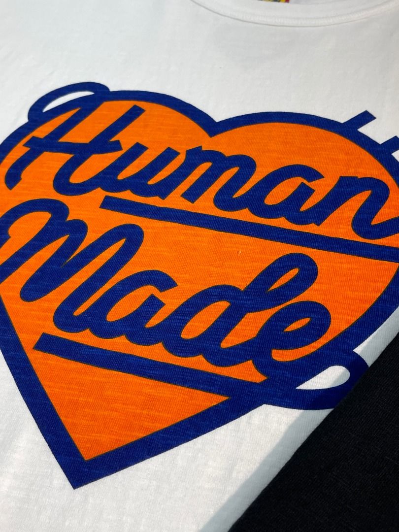 Human Made Heart Logo Tee #2210, Men's Fashion, Tops & Sets, Tshirts & Polo  Shirts on Carousell