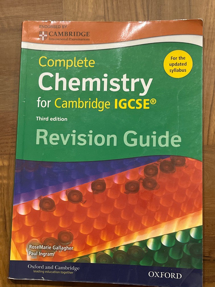 Igcse chemistry revision guide hobbies toys books magazines