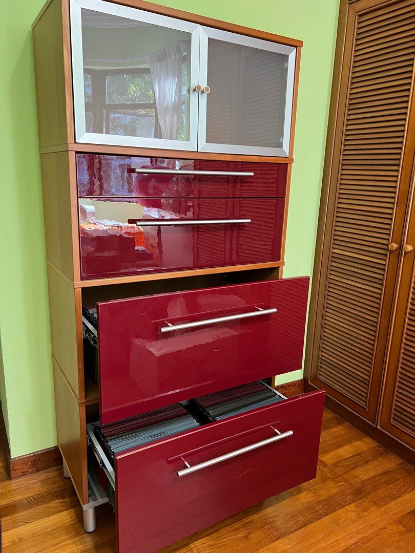 Ikea drawers and filing combo, Furniture & Home Living