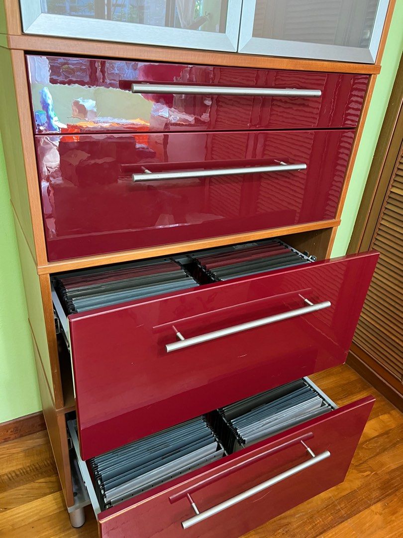 Ikea drawers and filing combo, Furniture & Home Living