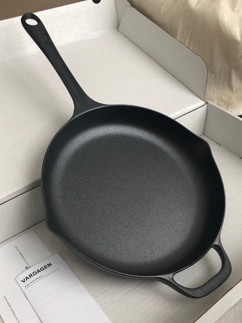 VARDAGEN Frying pan, cast iron, 11 - IKEA