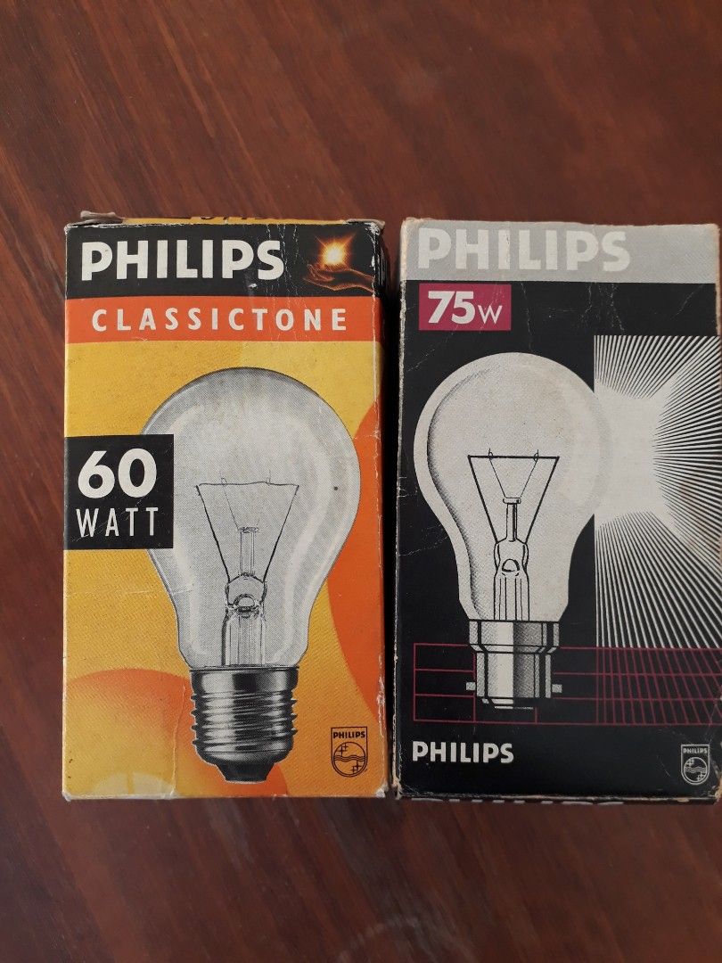 Incandescent Philips Light bulb, Furniture & Home Living, Lighting