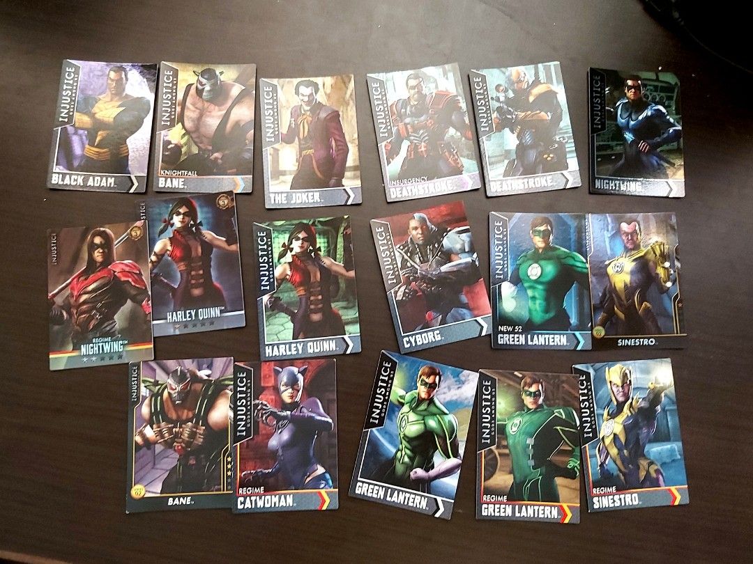 Injustice Cards, Hobbies & Toys, Toys & Games on Carousell