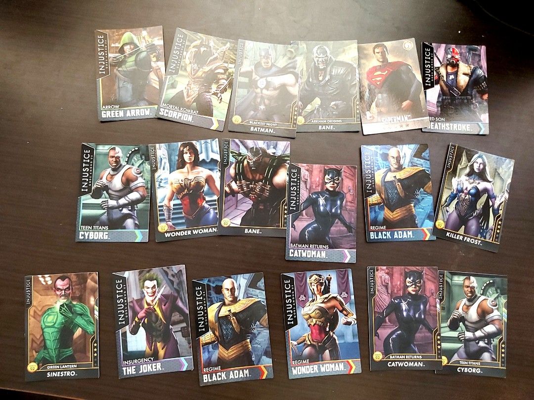 Injustice Cards, Hobbies & Toys, Toys & Games on Carousell