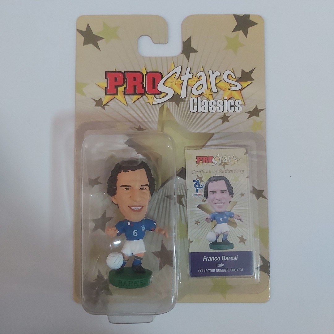 Italy Franco Baresi Classic Prostars Corinthian Figurine, Toys