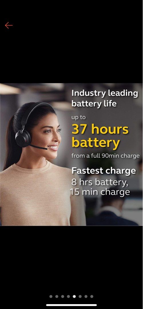 Jabra Evolve 2 with warranty, Audio, Headphones & Headsets on Carousell