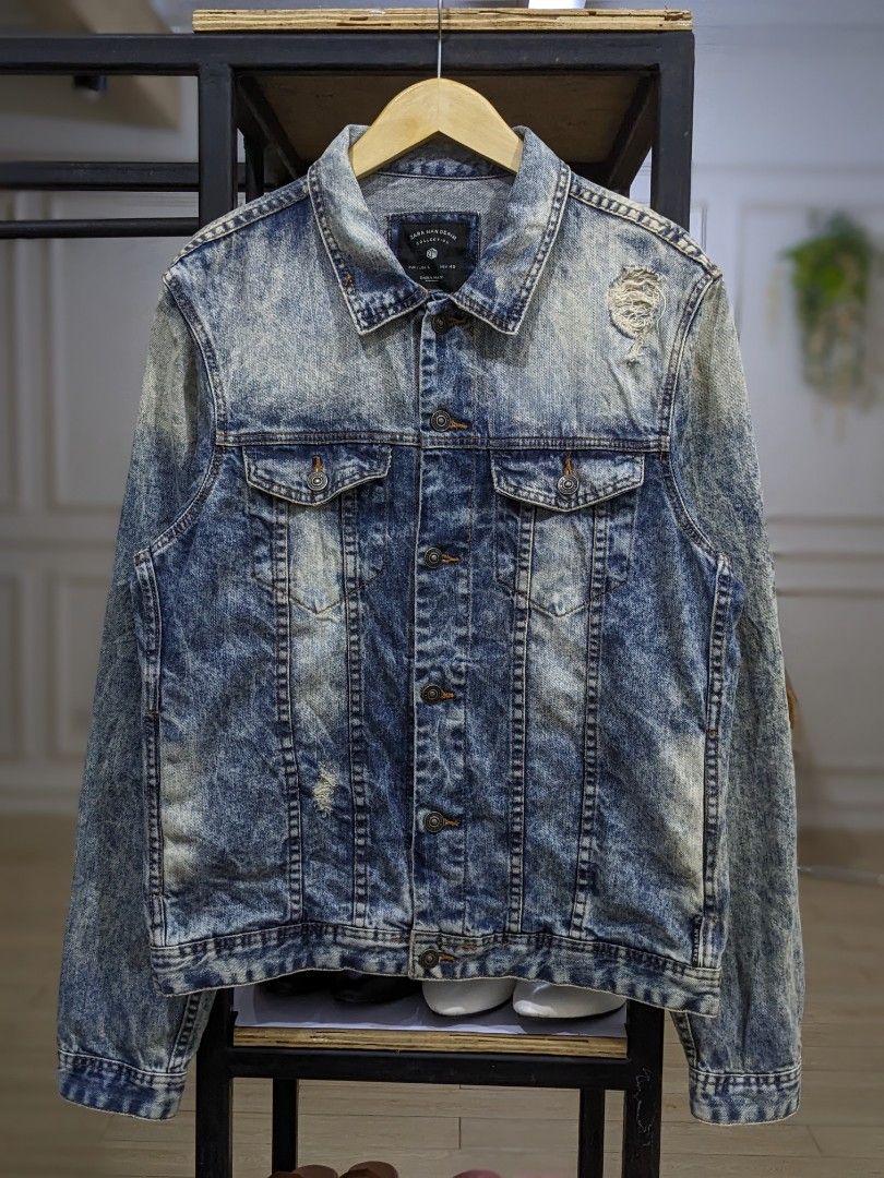 Jaket 2025 denim zara