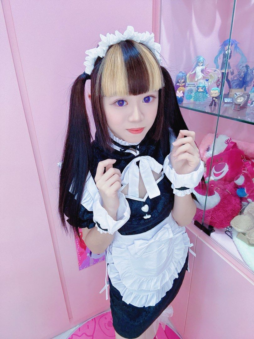 Catgirl Anime Cosplay Drawing, anime girl, cg Artwork, black Hair png |  PNGEgg