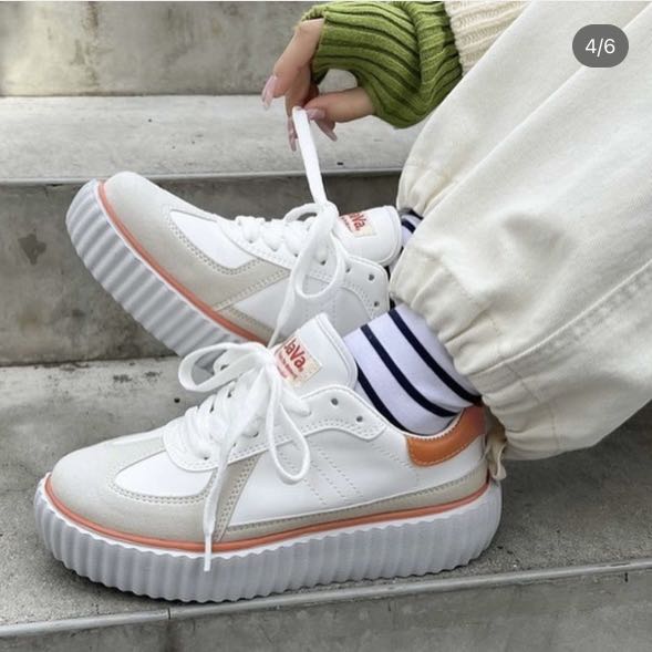 日本Java厚底波鞋日牌sneakers 復古風, 女裝, 鞋, 波鞋- Carousell