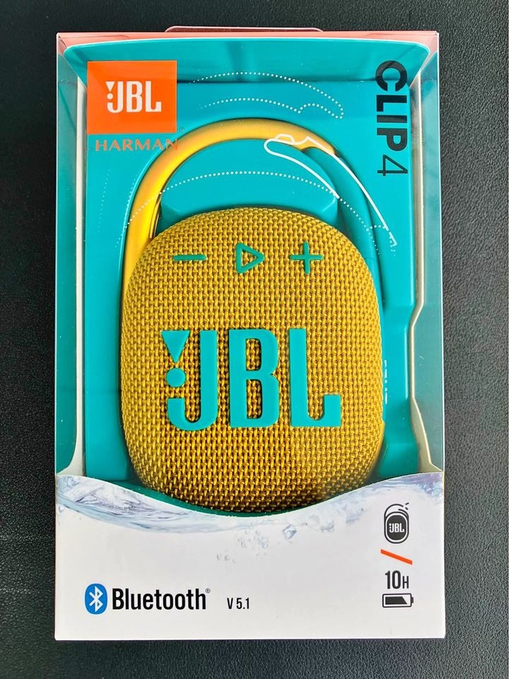 JBL Clip 4 Ultraportable Waterproof Speaker V 5.1 on Carousell