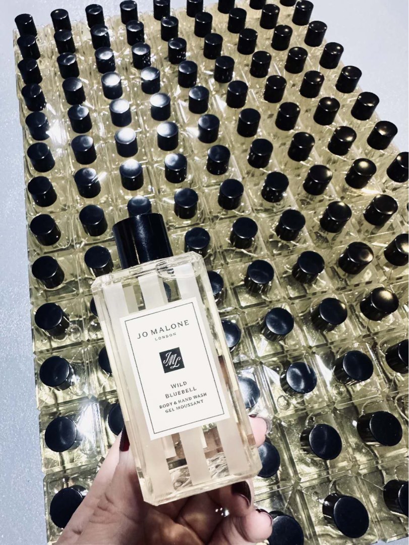 Jo Malone Wild Bluebell Body & Hand Wash 100ml, Beauty & Personal Care, Bath & Body, Bath on