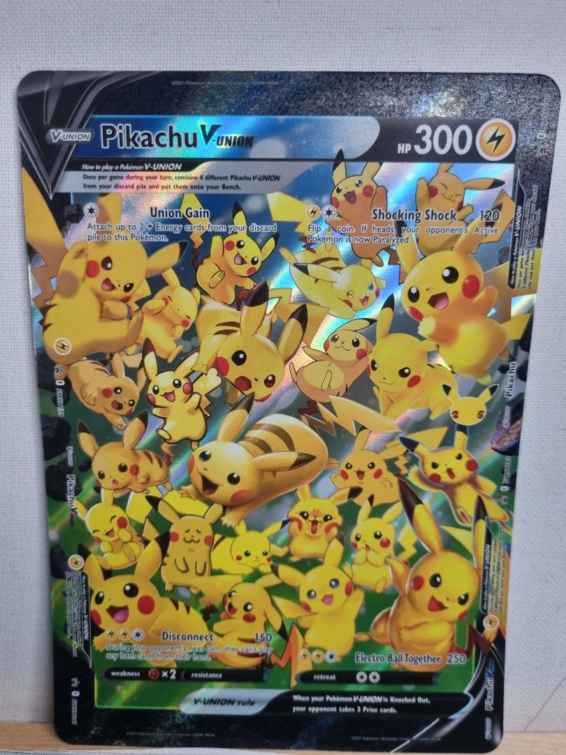 Jumbo Pokemon Cards, Hobbies & Toys, Toys & Games on Carousell