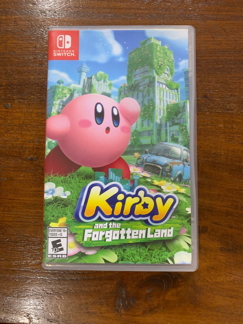 Kirby and the forgotten land, Video Gaming, Video Games, Nintendo on  Carousell
