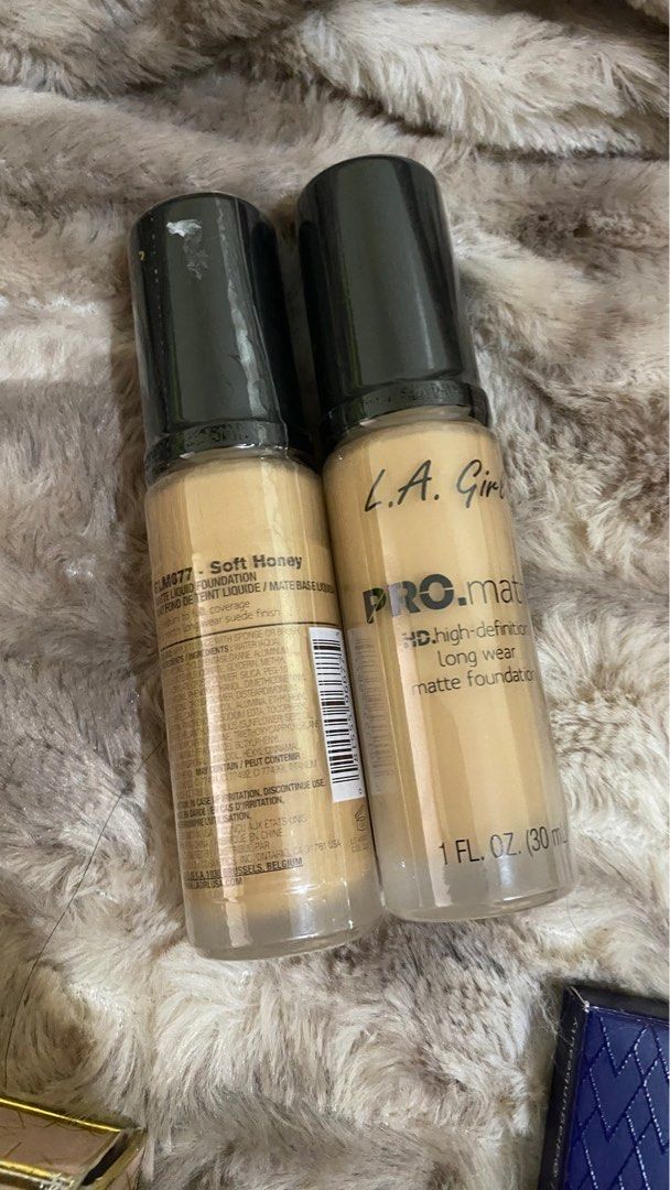 LA Girl Foundation (Category: Makeup) located in Paranaque City. Submitted by makeup_glam (Listing ID 1216467868, Image 1). Description: New, soft honey 2 slots.
