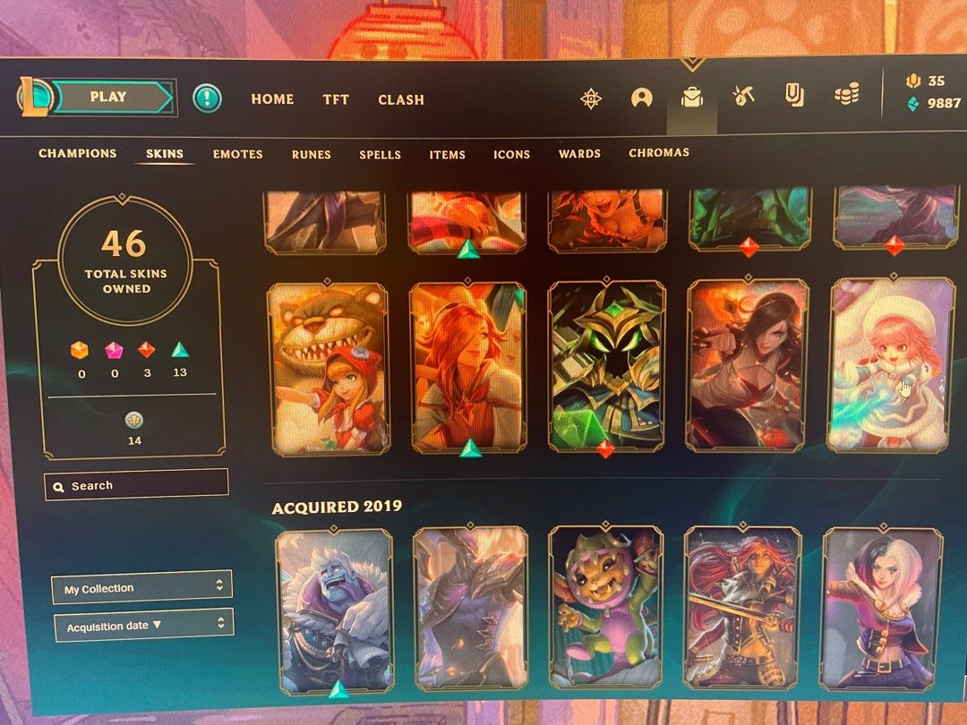 league of legends account create date