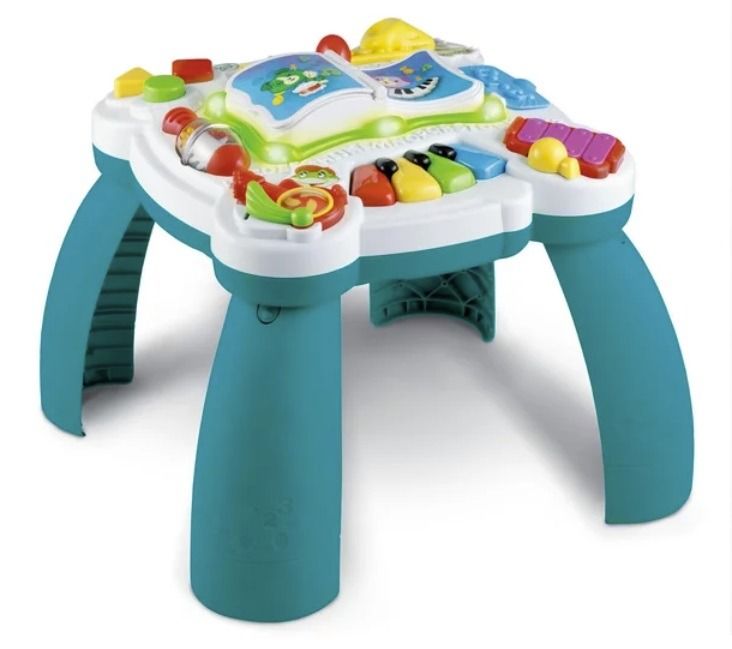 leapfrog learn and groove musical table (Category: Infant Playtime) located in Makati City. Submitted by mighty.simpletrading (Listing ID 1216598052, Image 3). Description: Location: Makati , Paranaque Brand: LeapFrog Model: Learn and Groove Musical Table Age: 6mos-36mos Condition: brandnew with box with toysrus sticker.