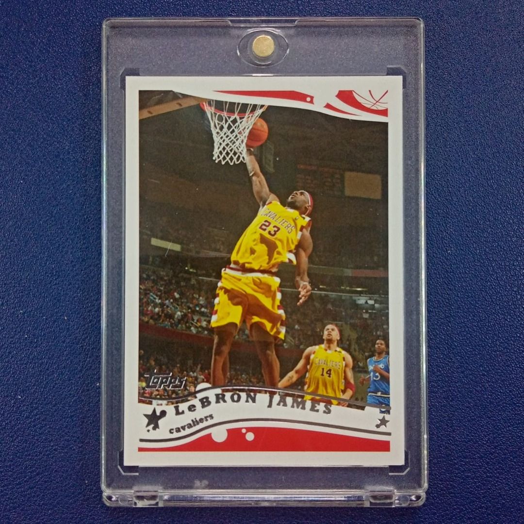 2005 topps lebron james