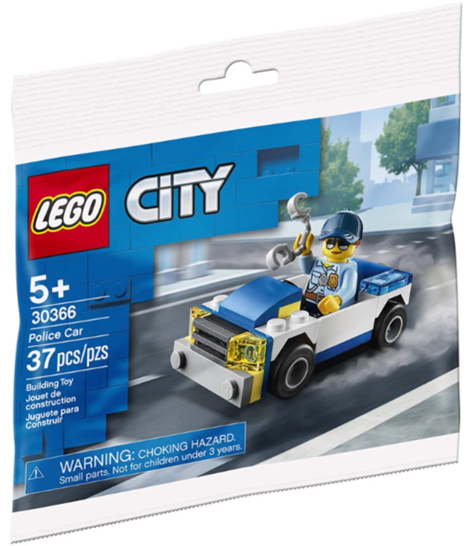 Lego mini police sales car
