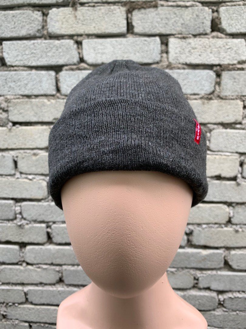 LEVIS BEANIE HAT WINTER CAP Men s Fashion Watches Accessories