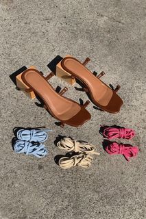 LF: Plngke Knaur Heels Size 6 or 7