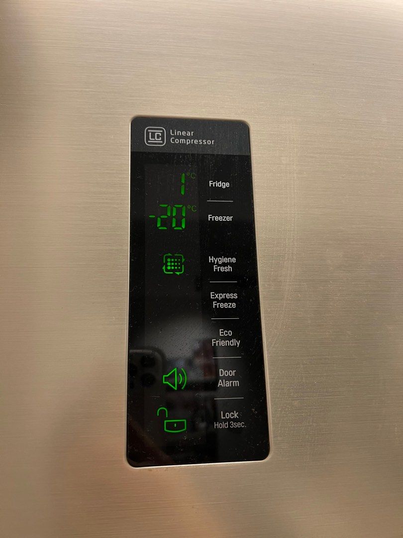 LG 451L Bottom Freezer Refrigerator with Inverter Linear Compressor, TV