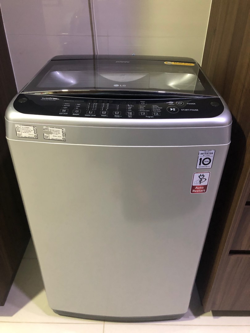 LG 9kg Washing Machine, TV & Home Appliances, Washing Machines and