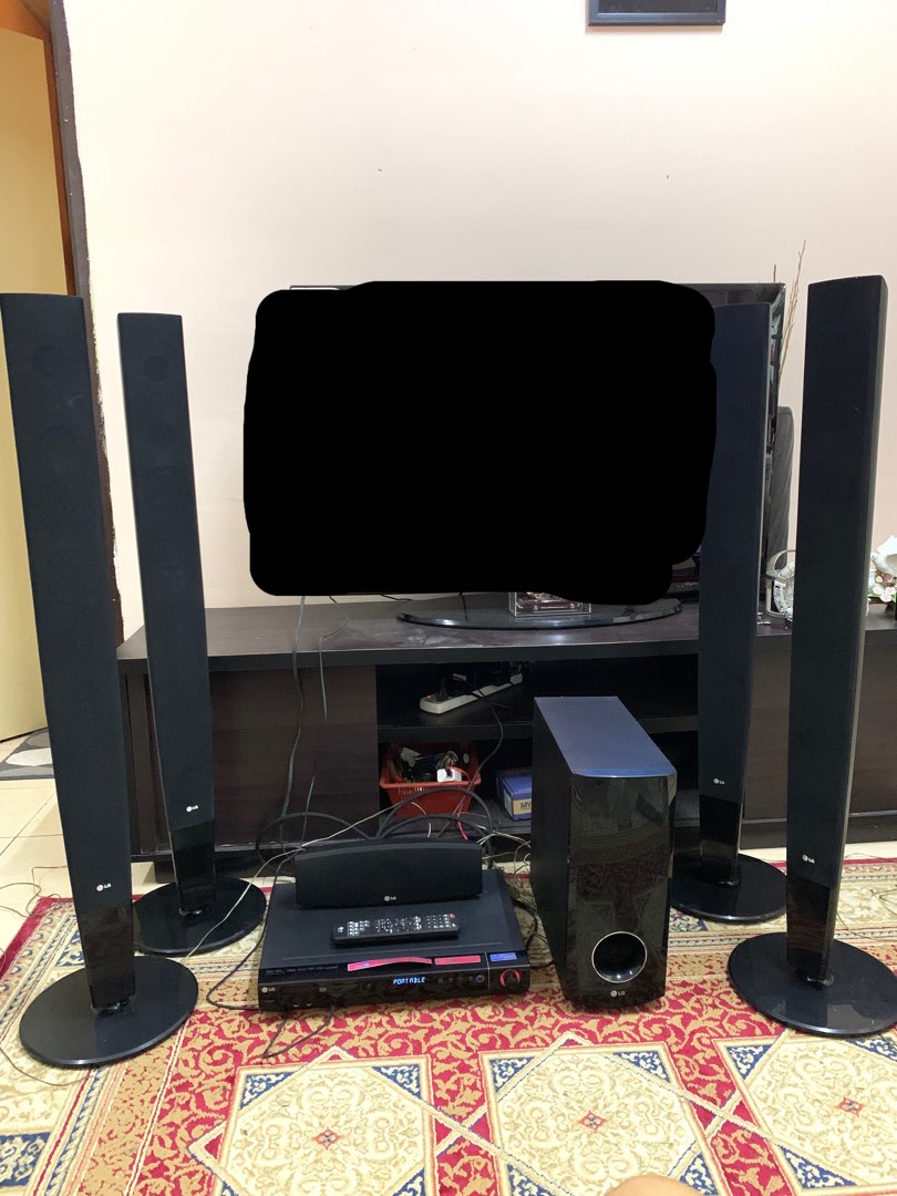 LG Home Theater Speaker Full Set 7 in 1, TV & Home Appliances, TV