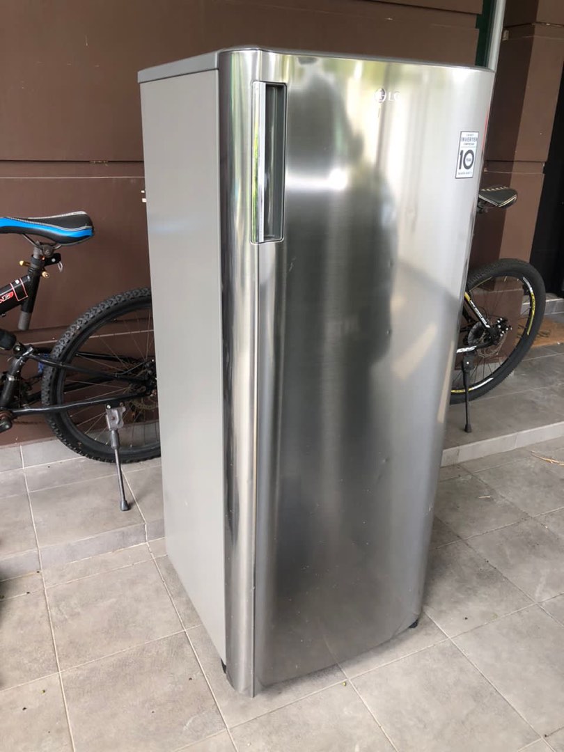 LG upright freezer with inverter compressor, TV & Home Appliances
