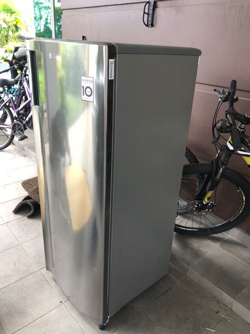 LG upright freezer with inverter compressor, TV & Home Appliances