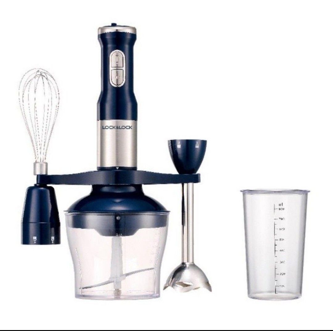Lock & Lock Portable Hand Blender, Furniture & Home Living, Kitchenware