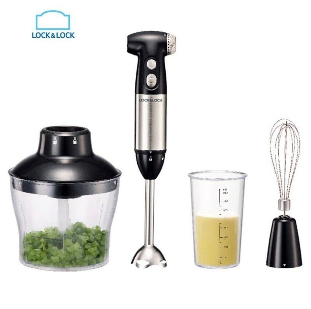 Lock & Lock Portable Hand Blender, Furniture & Home Living, Kitchenware