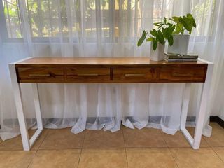 Long modern console table