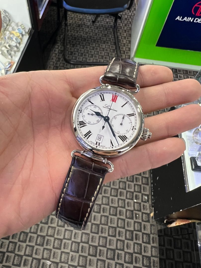 Longines heritage cheap monopusher