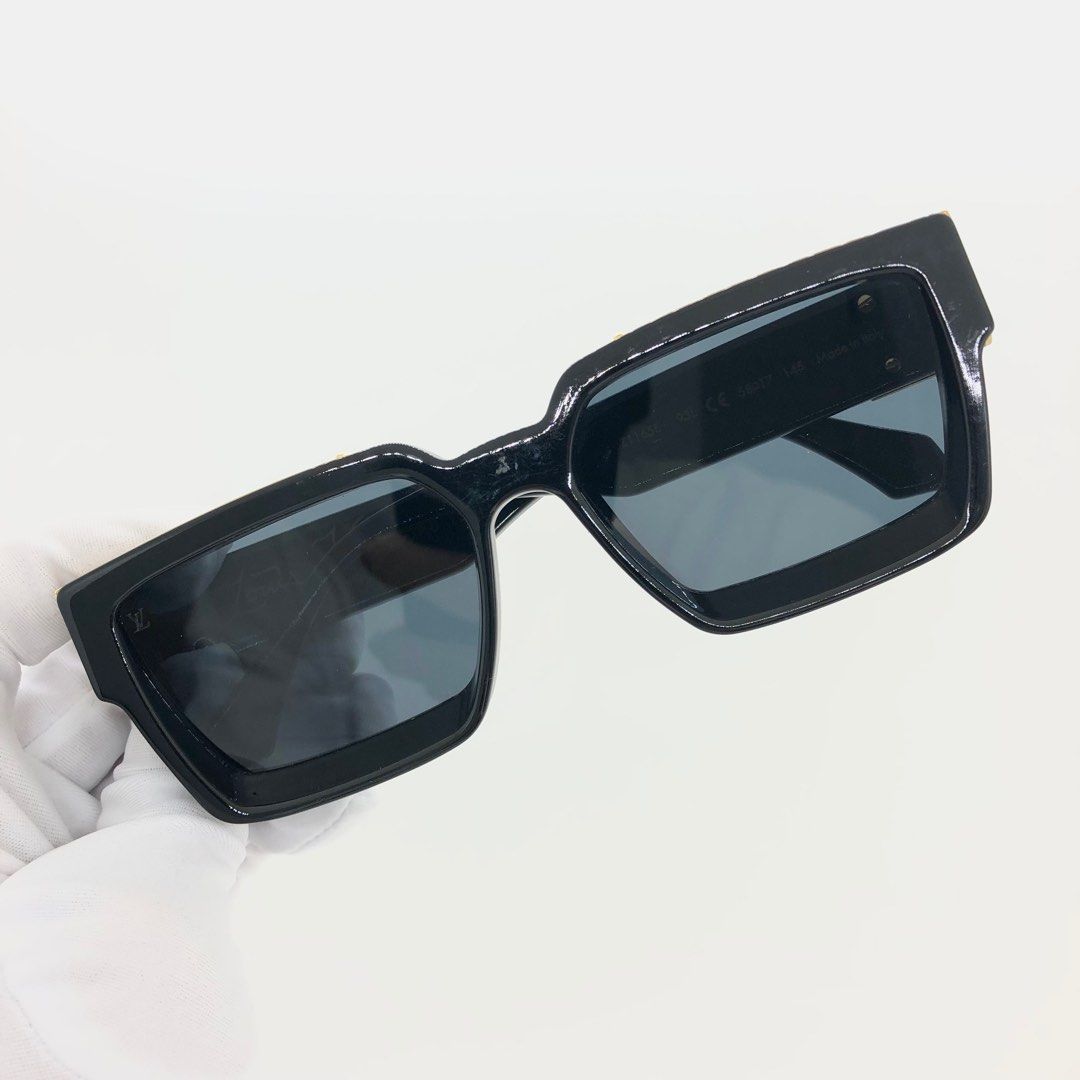 Louis Vuitton Acetate 1.1 Millionaires Z1165E Sunglasses Black