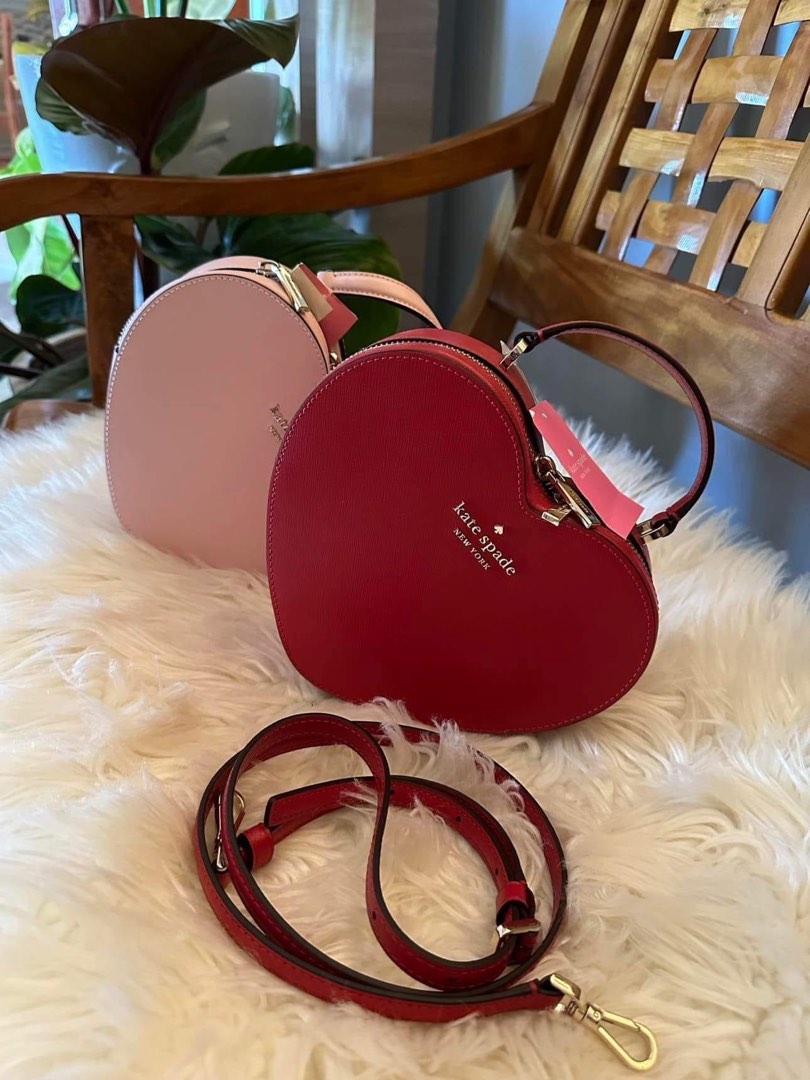 Prada heart love handbag, Luxury, Bags & Wallets on Carousell