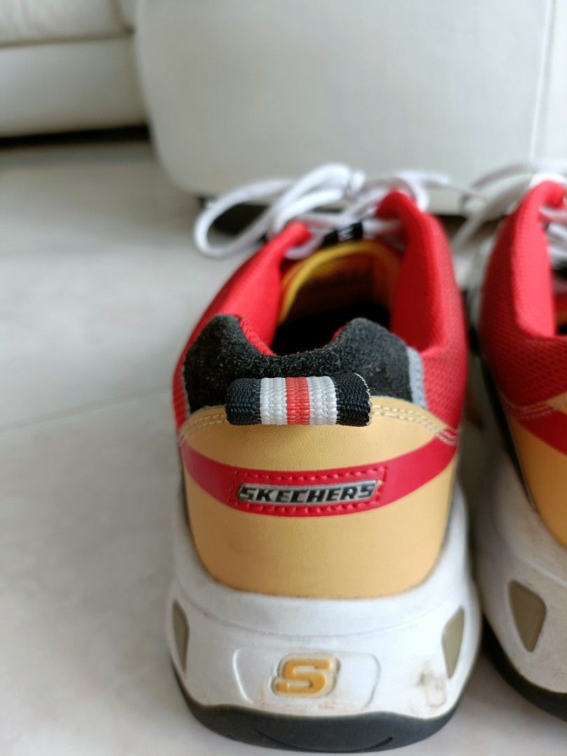 Luffy Sketchers One Piece Shoes, Men's Fashion, Footwear, Casual