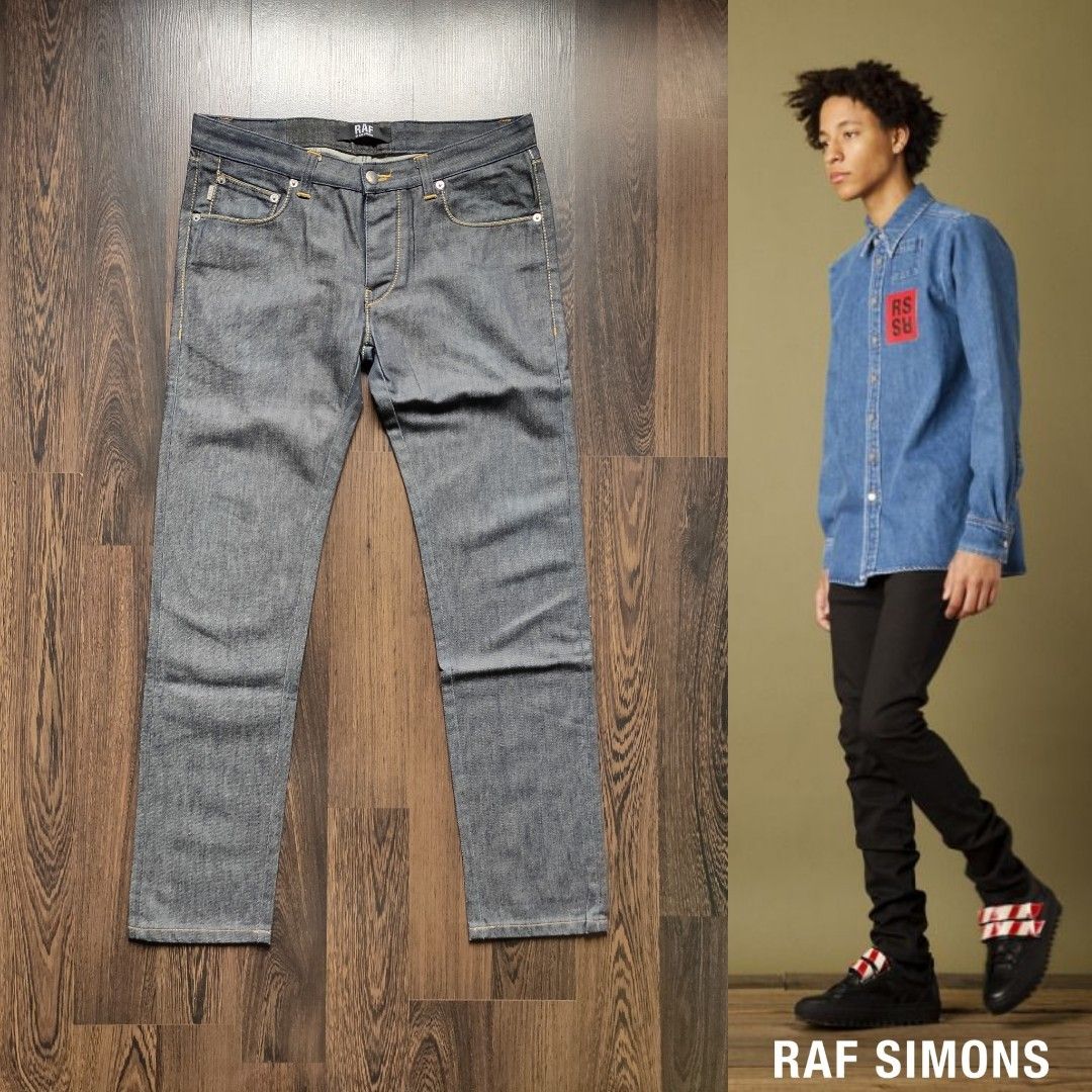 LUXURY DENIM COLLECTION BATCH 3 | RAF Burberry (Category: Jeans) located in Cebu City. Submitted by denimholic (Listing ID 1216462485, Image 2). Description: ⚡Authentic Preloved Luxury Brand Denim ‼️INTEREST CHECK‼️ ▫️RAF SIMONS Black : W30-31in - P3.7k ▫️MARC JACOBS : W30-31in - P3.7k ▫️JOHN GALLIANO : W33-34in - P2.5k ▫️J BRAND Burgundy : W33-34in - P1.9k ▫️ROBERTO CAVALLI : W31-32in - P2.9 ▫️AX ARMANI : W29-30in - P1.9k ▫️BNEW! BURBERRY : W30-