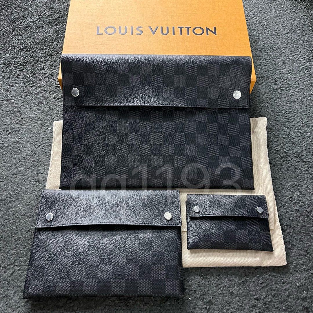 LV Kirigami Alpha Triple Pouch 3 in 1