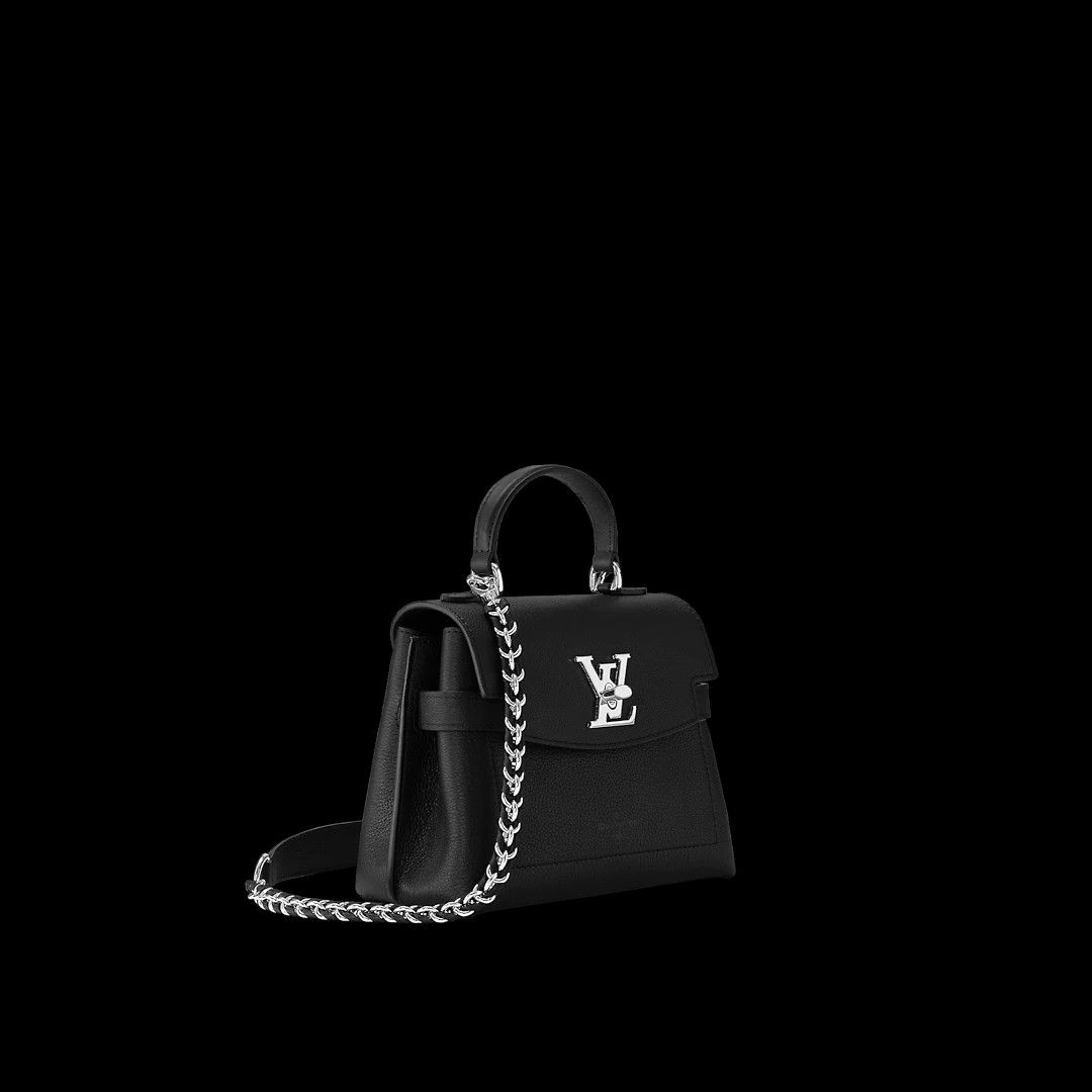 Сумка Louis Vuitton LockMe Ever Mini, розовый/кремовый – купить с